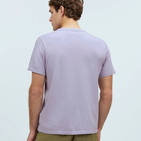 J Crew Shirt S Washed Tee Purple - Picture 5 of 9